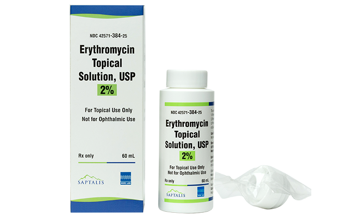 Erythromycin Topical Solution USP, 2%