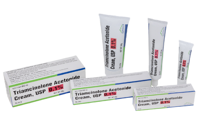 Triamcinolone Acetonide Cream, USP 0.1%, 15g, 30g & 80g
