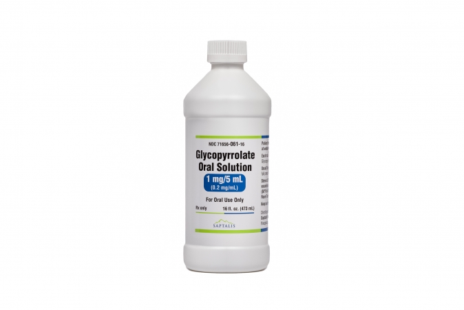 Glycopyrrolate Oral Solution, 1 mg/5 mL (0.2 mg/mL)