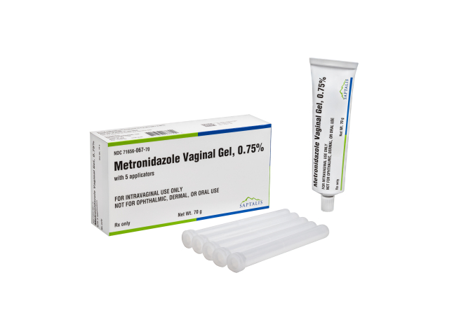 Metronidazole Vaginal Gel, 0.75%, 70g